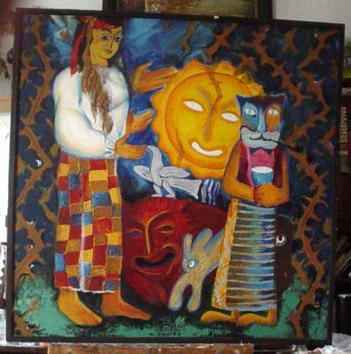 90х90 см. , 1998 р.